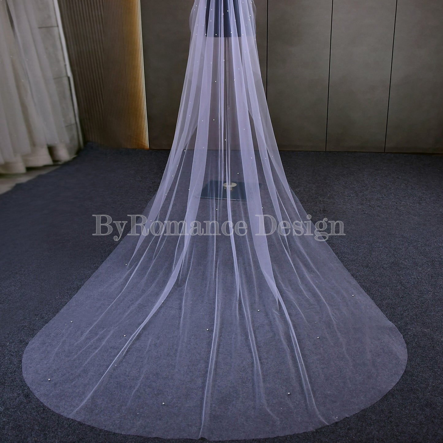 tulle wedding veil