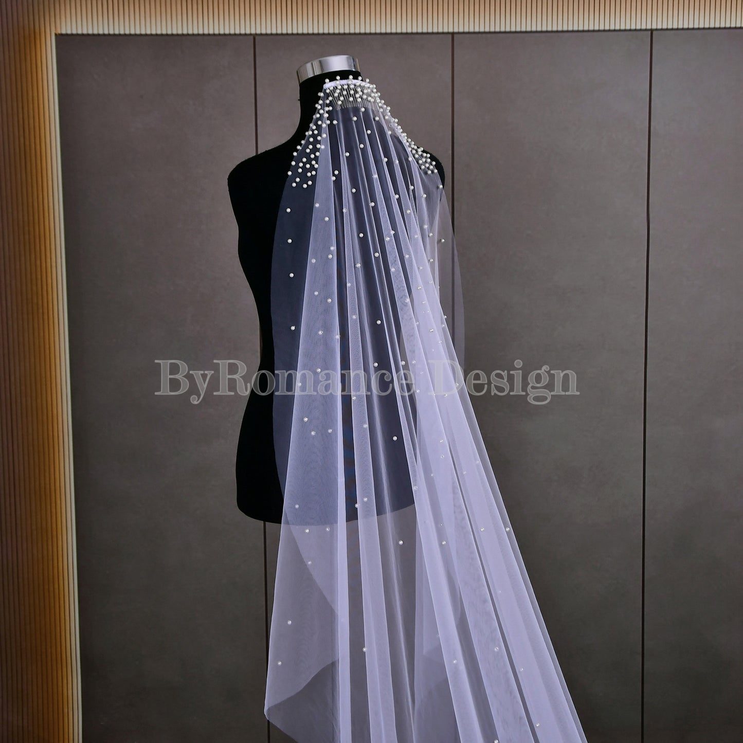 tulle wedding veil