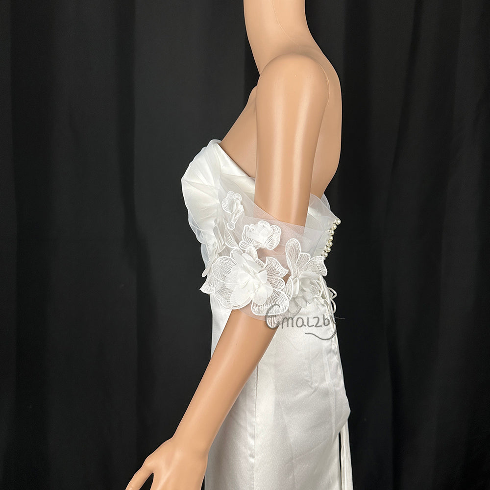 wedding dress cape
