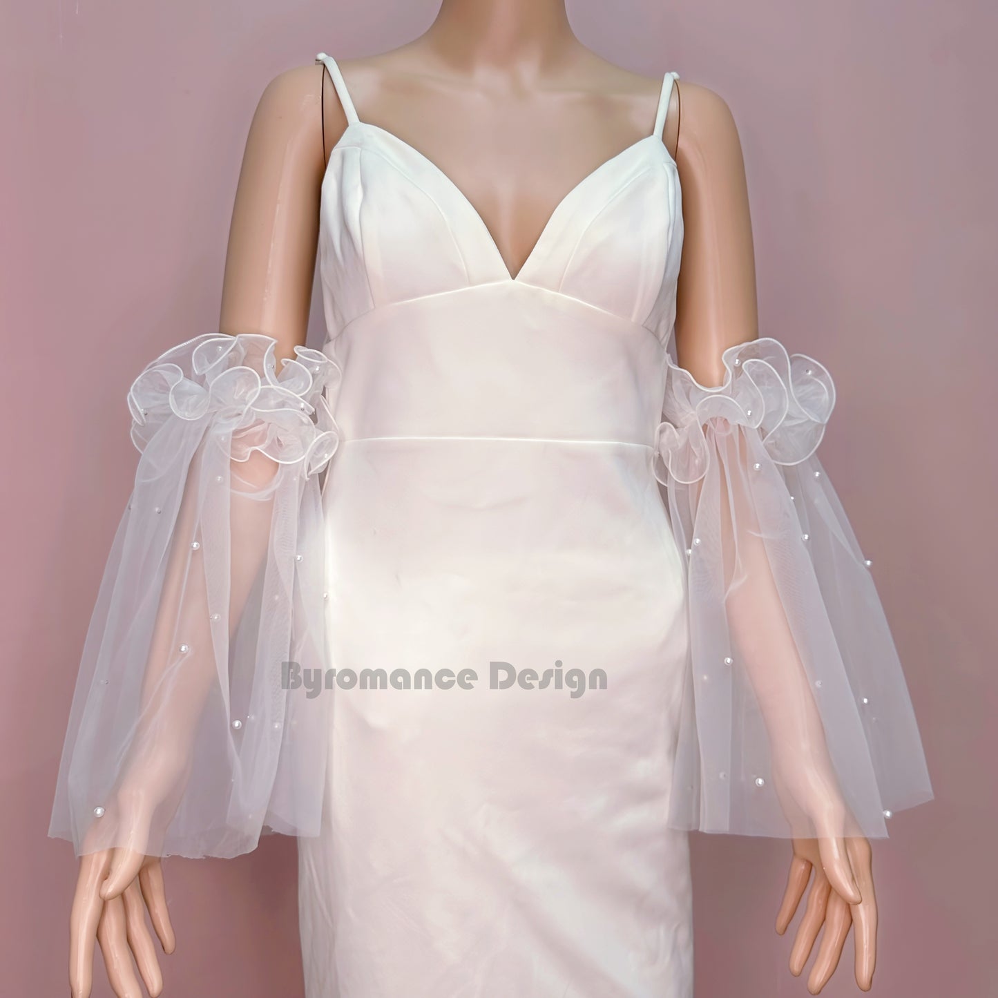 pearl flower series wedding sleeve