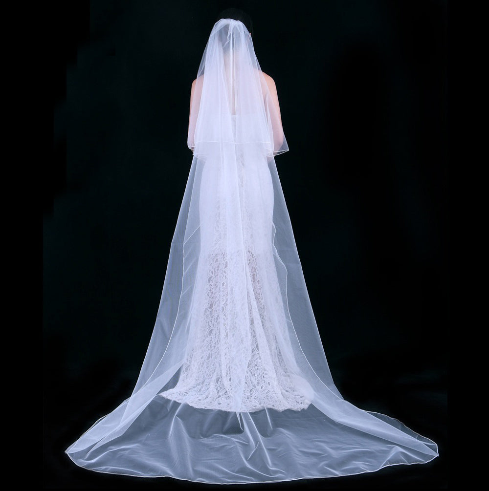 tulle wedding veil