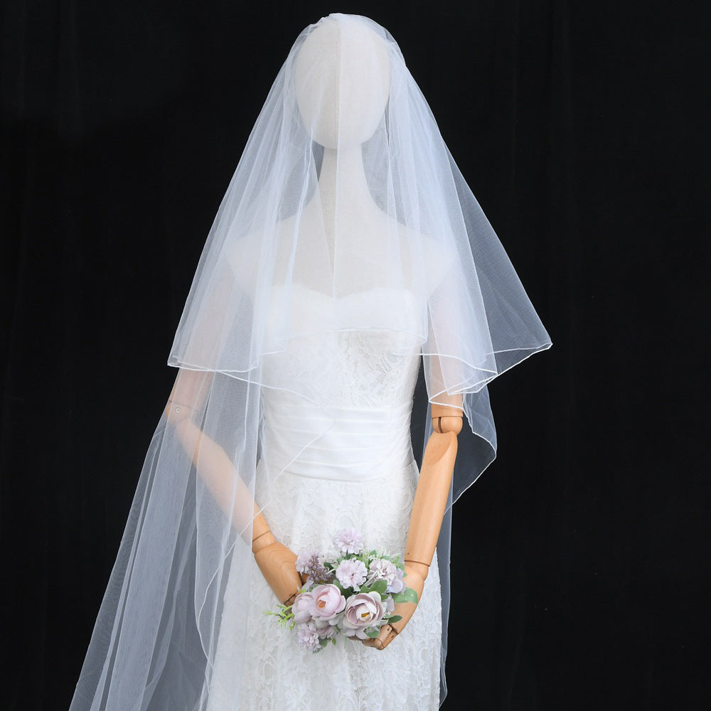 tulle wedding veil